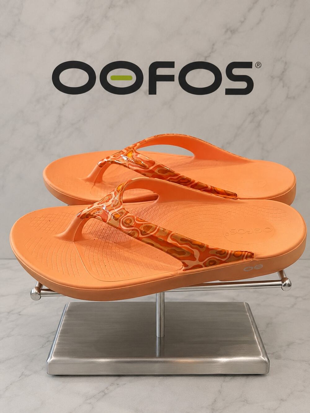 OOFOS OOriginal Sport Sunset Tide Recovery Sandals M8 W10 EU 41